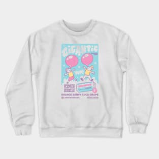 Gigantic Bubble Gum Crewneck Sweatshirt